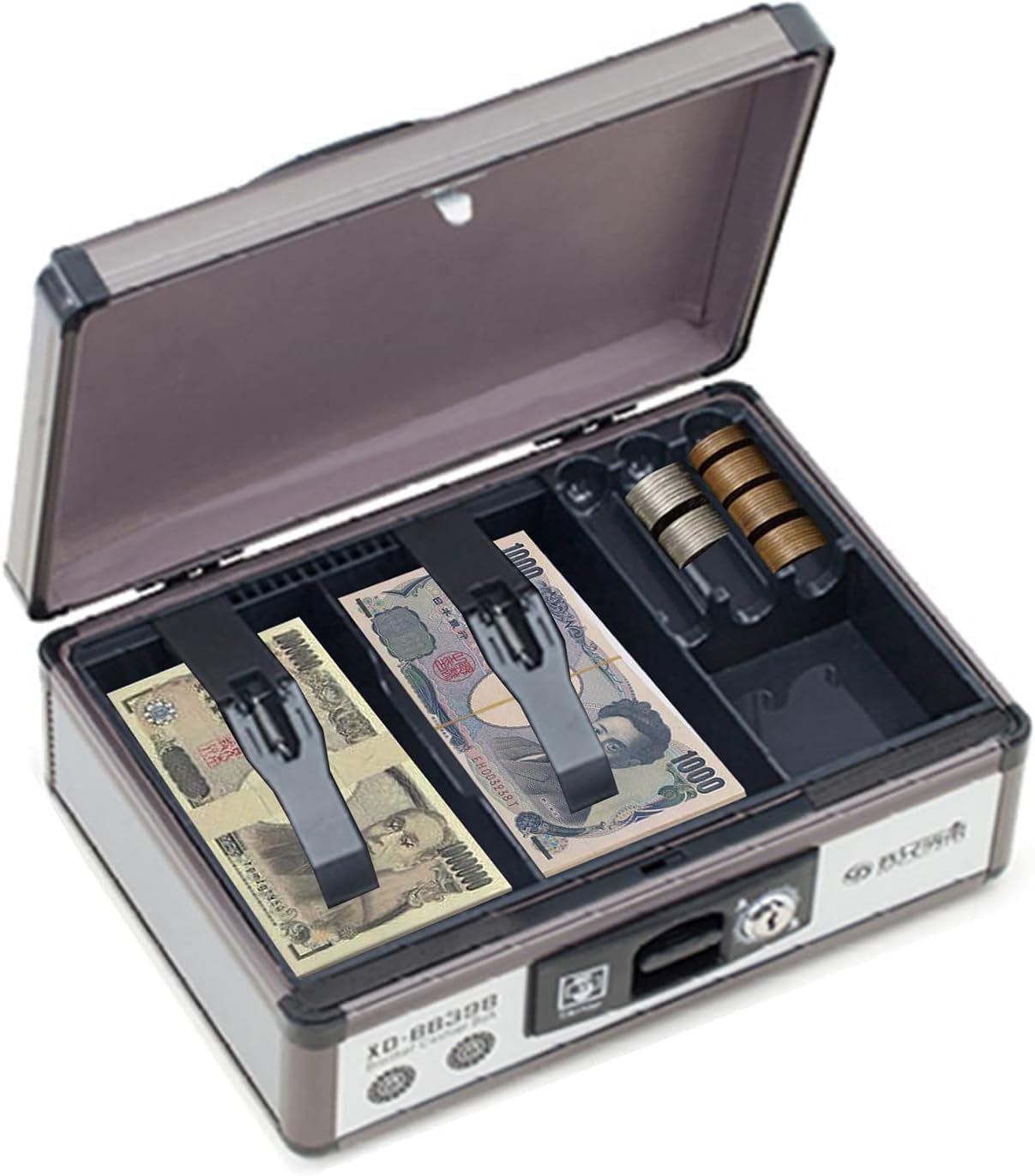 SENTRY金庫 手提げ金庫 鍵付き A4 ダイヤル+キーロック ASB-36 81daTE-EmrL._AC_UF894,